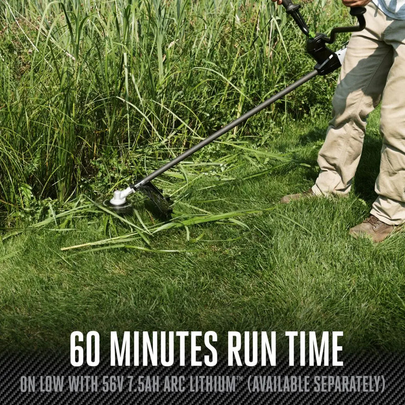 BCX4500 EGO 56V Commercial Carbon Fiber Shaft Bike Handle Metal Blade Brush Cutter (Bare Tool Only)