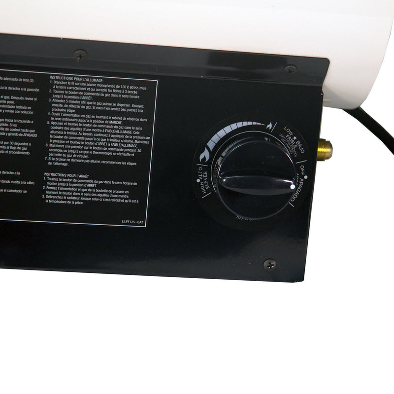 GFA125A Dura Heat 125,000 BTU LP Portable Outdoor Forced Air Heater