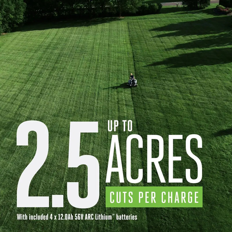 ZT4215S EGO 56V Z6 42" E-Steer Zero Turn Riding Mower