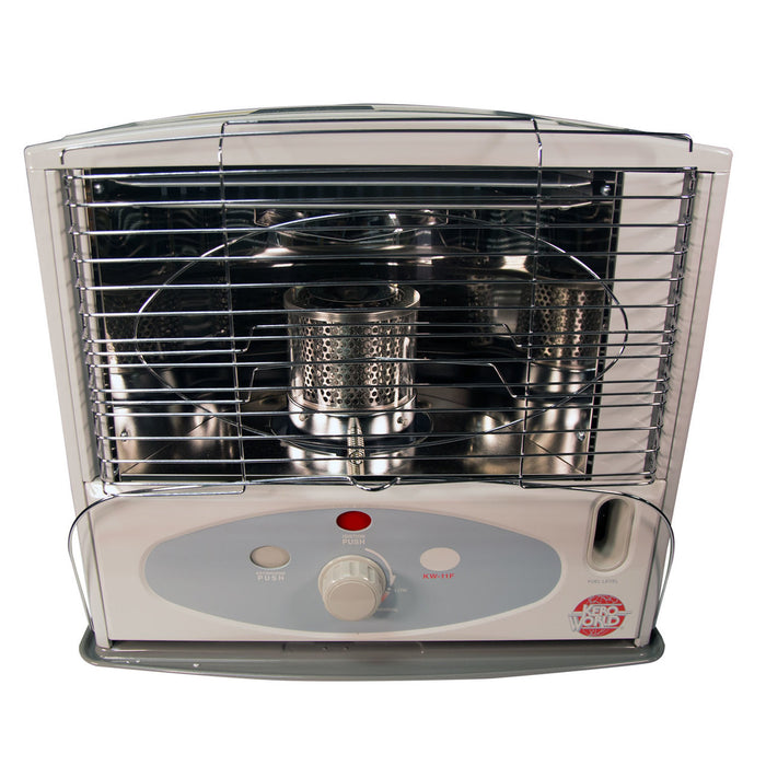 KW-11F Kero World 10,500 BTU Kerosene Indoor Heater Radiant