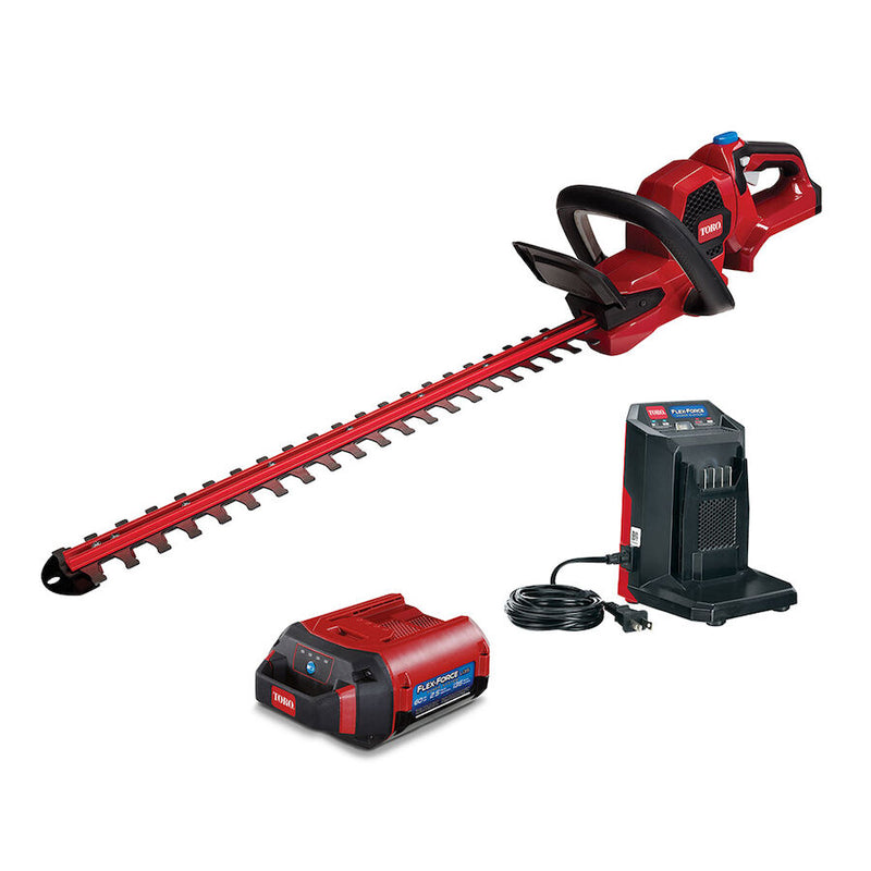 24" Hedge Trimmer Toro 60V 2.5ah Battery Charger Included