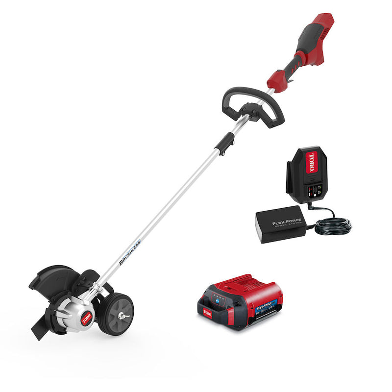Stick Edger Toro 60V 2ah Battery Charger Included