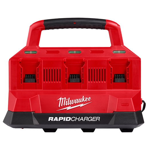 48-59-1809 Milwaukee M18 PACKOUT Six Bay Rapid Charger