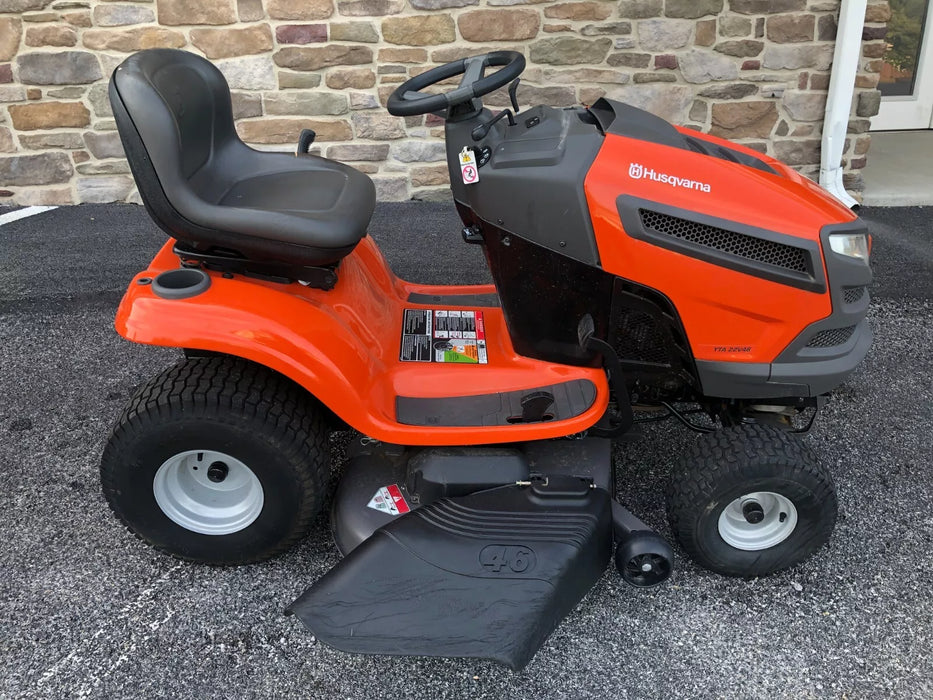 Husqvarna YTA22V46 46-in 22-HP V-twin Gas Riding Lawn Mower