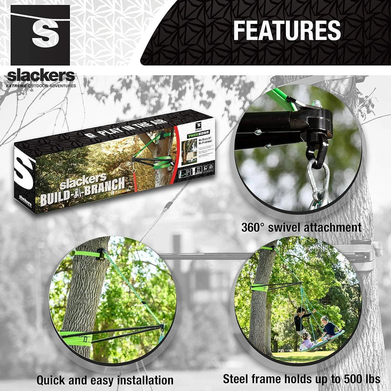 Slackers Treezone Build-a-Branch - Swing Kit w/ Hardware - Open Box