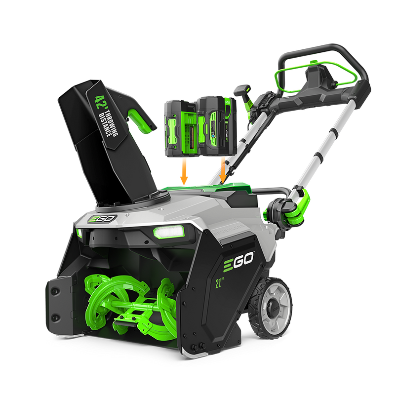 SNT2124 EGO POWER+ 21" Single-stage Dual Port Snow Blower w/ Steel Auger (Coming Soon)