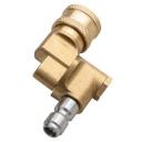 758-570 Stens Pivot Quick Connecter (1/4" Plug x 1/4" Coupler)