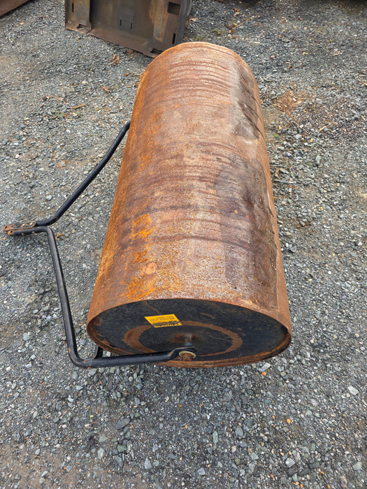 4 Foot pull behind metal lawn roller (Used)